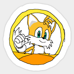 Tails icon remake Sticker